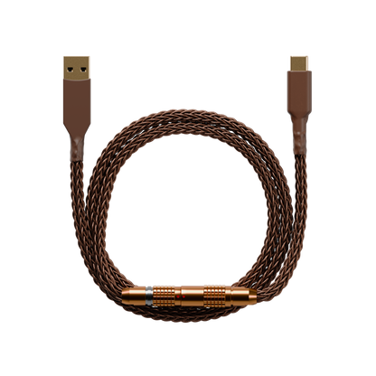 Heat Shrink — Brown + Rose Gold