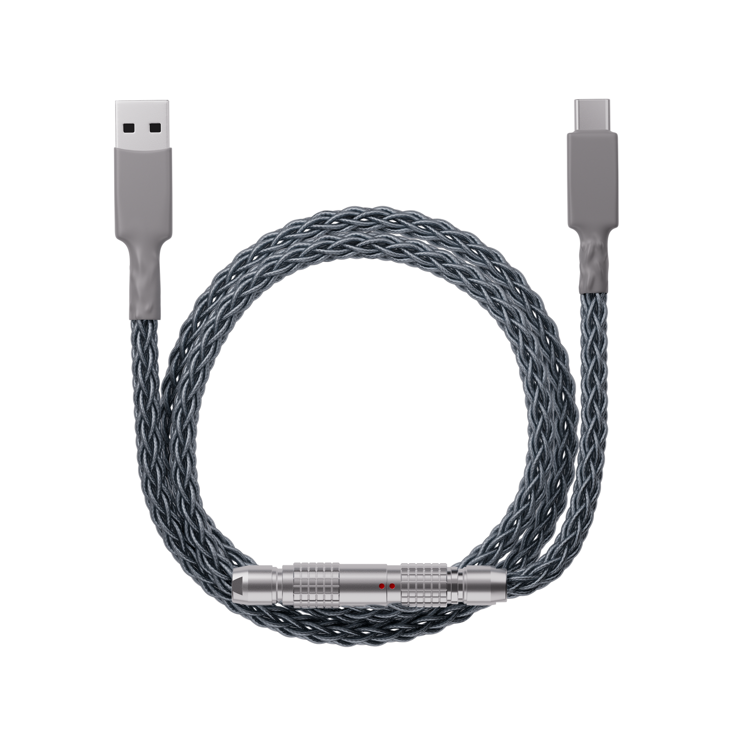 Heat Shrink — Slate + Silver