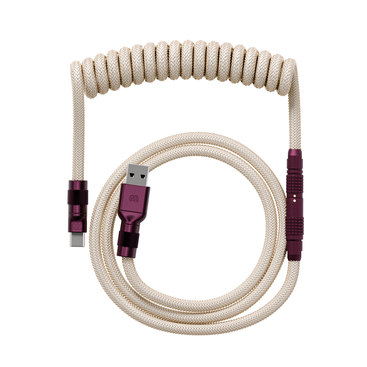 GMK Yurus / Cream and Black Cherry