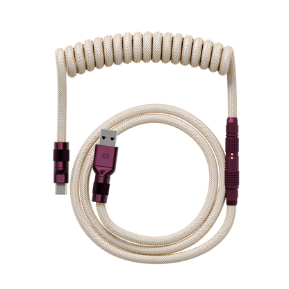 GMK Yurus / Cream and Black Cherry