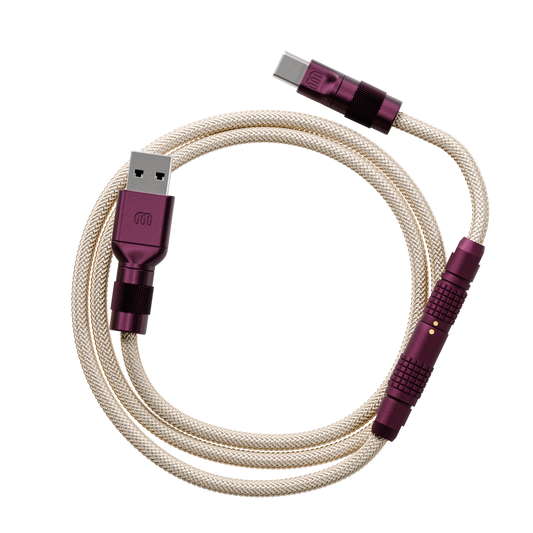 GMK Yurus / Cream and Black Cherry