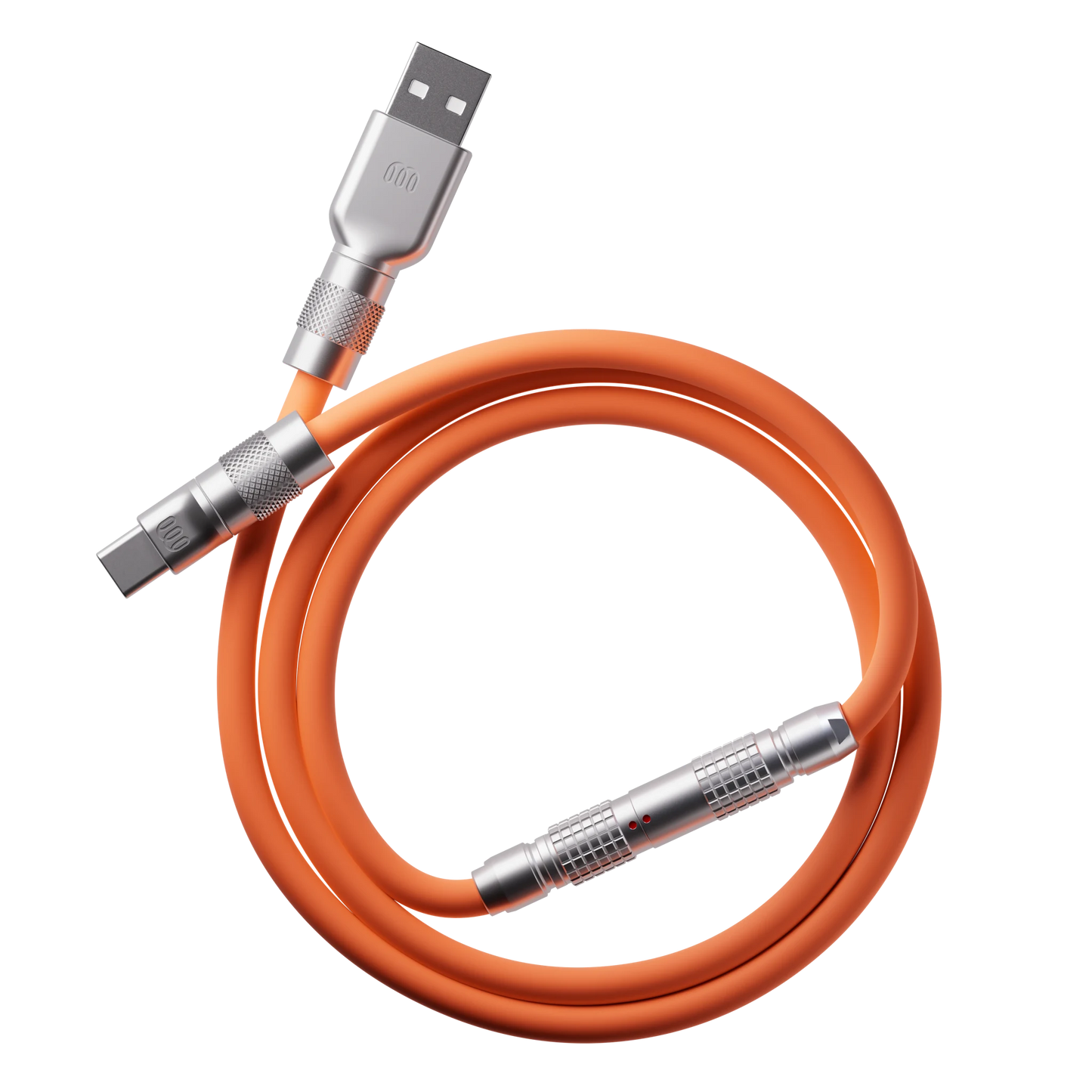 Tech Orange silicone cable