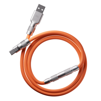 Tech Orange silicone cable
