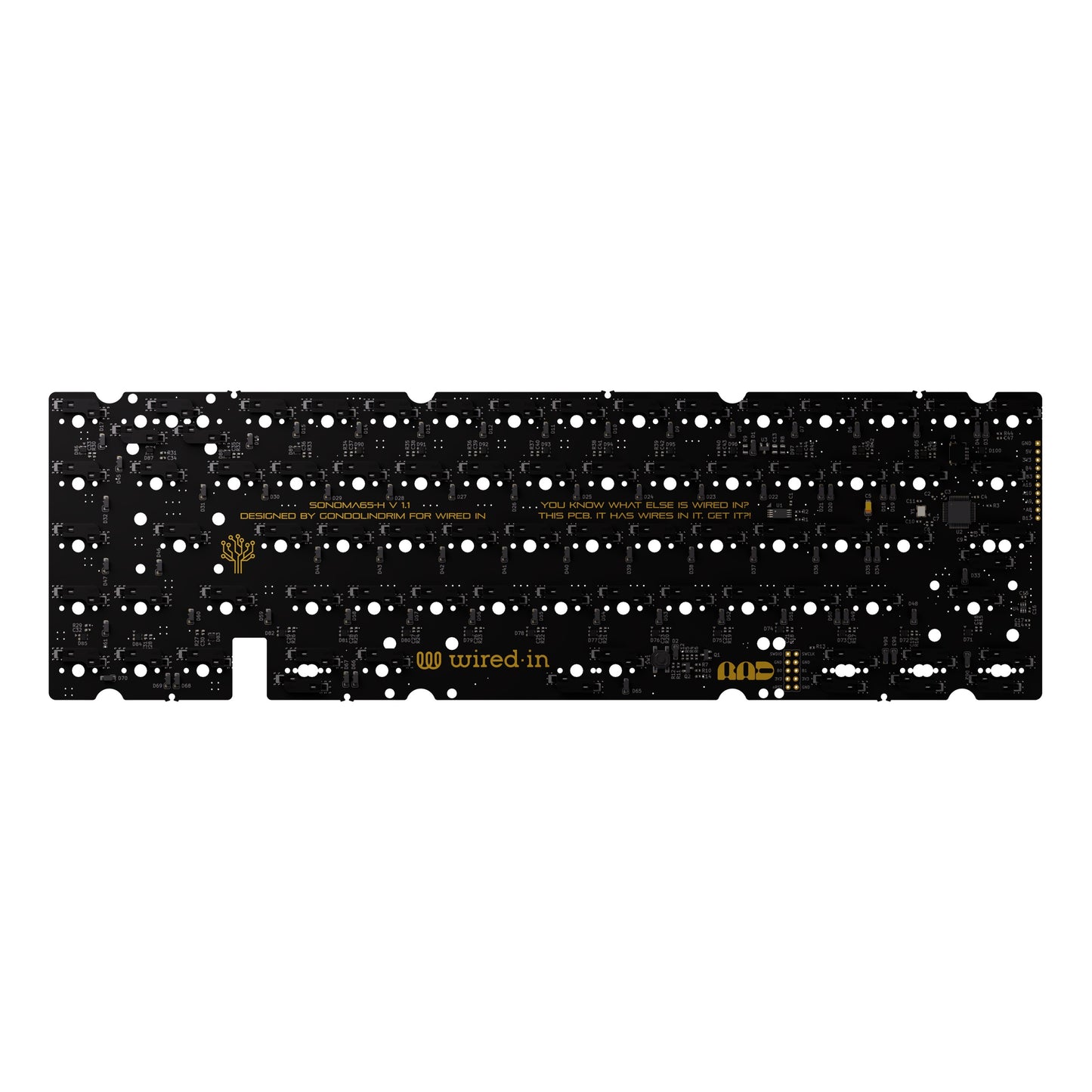 Sonoma Hotswap PCB — rear