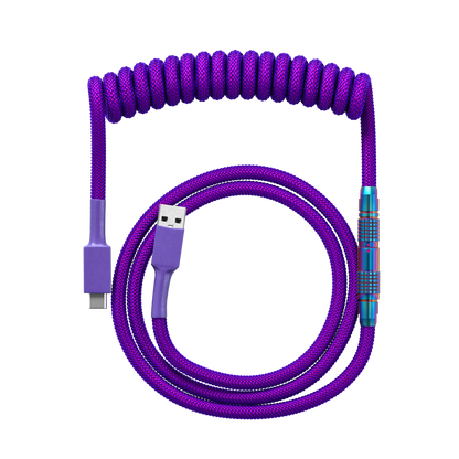 Alice and Wonderland coiled keyboard cable — Wired In