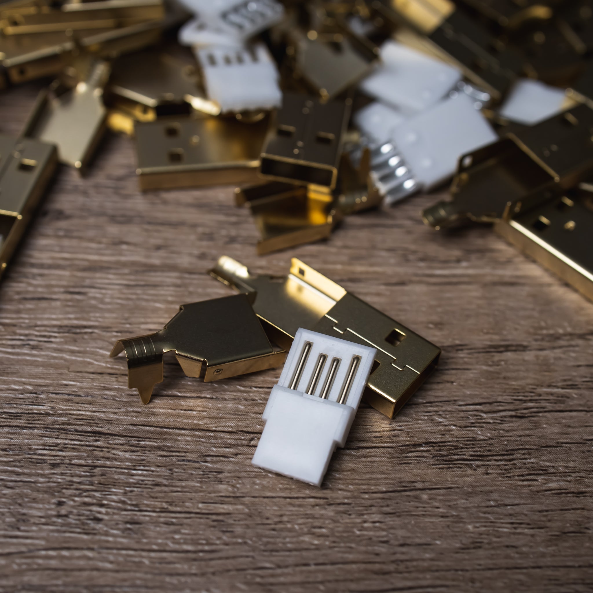 USB Type-A Connector (Long) – Wired In