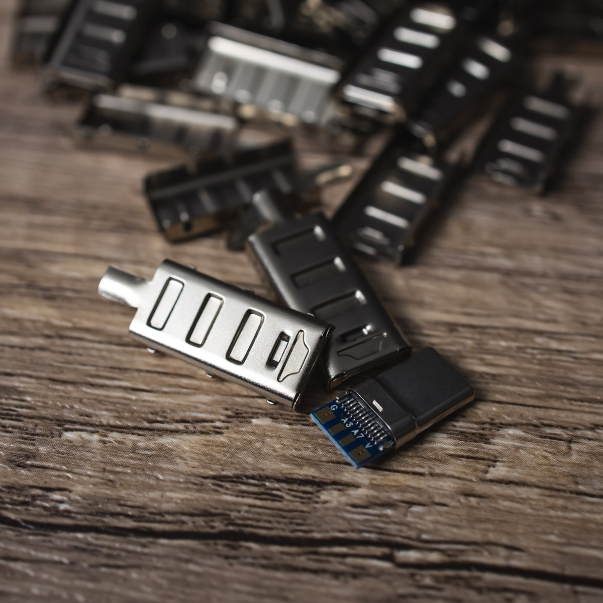 USB Type-C Connector (Triple Notch) - Wired In